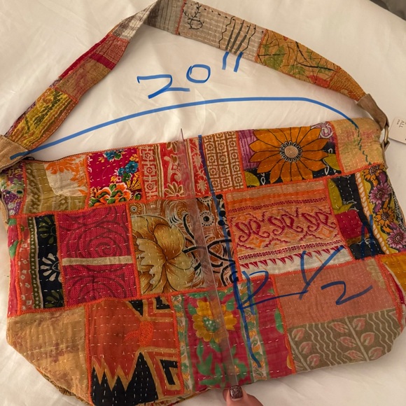 Free People Vibrant Patchwork Crossbody Bag - Picture 6 of 7